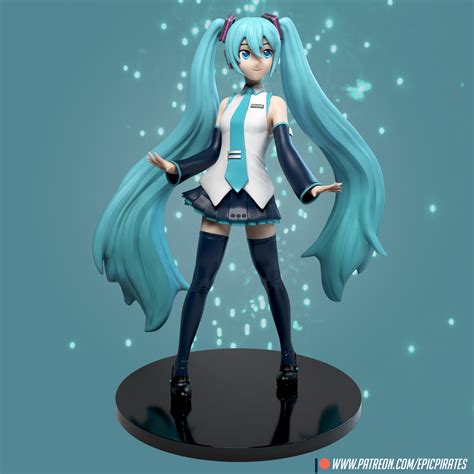 Download 3D Print Models of “Hatsune miku” .